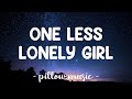 One Less Lonely Girl Justin Bieber Lyrics 