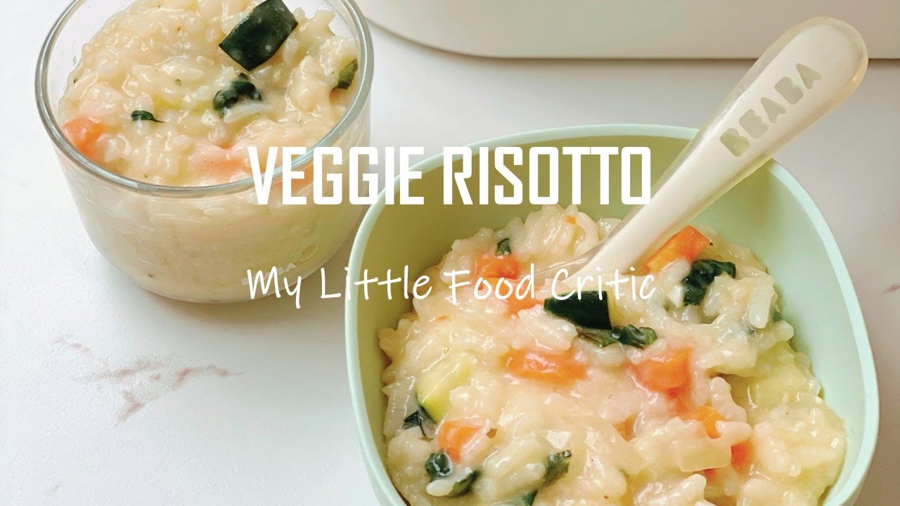 VEGGIE RISOTTO BABY FOOD WEANING RECIPES BEABA YouTube