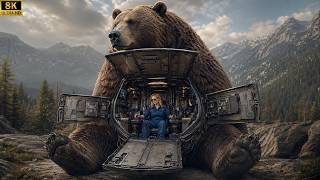 Mechanical Secret Bear On A Rescue Mission Tense Encounters With Wolves