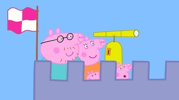 Peppa Pig in Hindi - Havaadaar Mahal - हिंदी Kahaniya - Hindi Cartoons for Kids