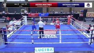 Natasha Kamara vs Sierra Martinez USA Boxing Nationals 2022