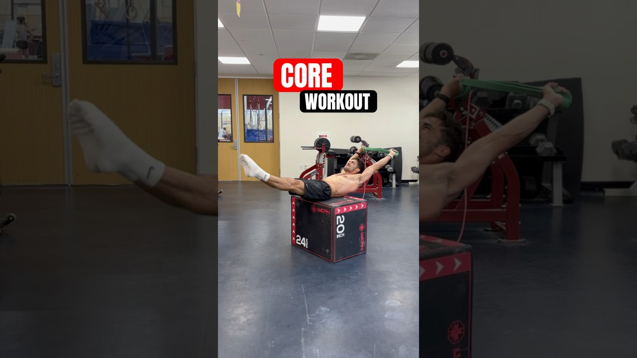 Gymnastics Core Workout 🥵 