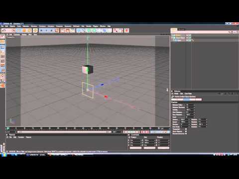 Cinema 4D Tutorial   Falling Cubes Tutorial