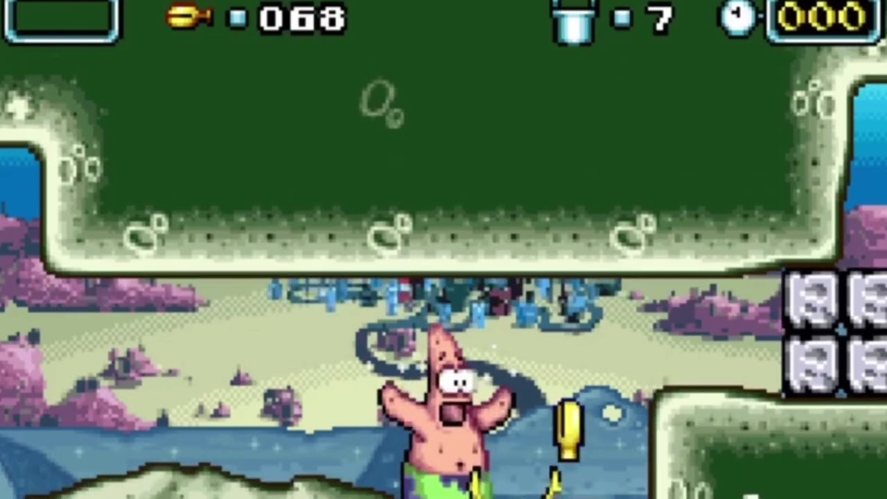 SpongeBob game boy scream