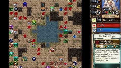 Desktop Dungeons Extreme Edition: Oasis Town VT, Goatperson