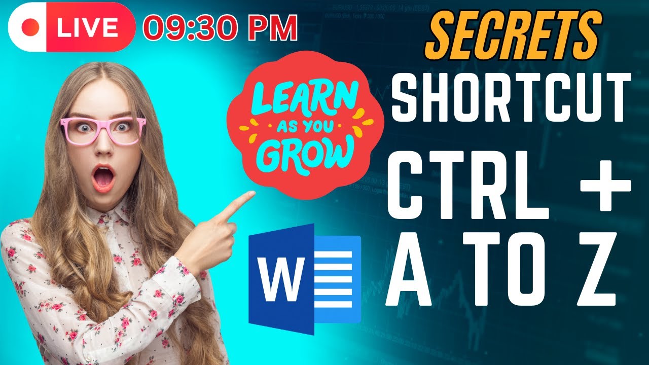 ms-word-ii-shortcut-ctrl-a-to-z-command-live-ii-fca-live-youtube