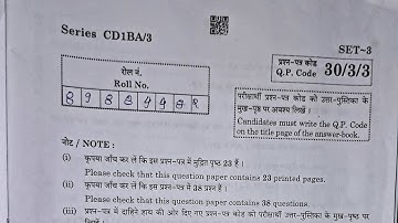 CBSE class 10 math (Standard )paper full solution || Set -3 Qp code 30/3/3||