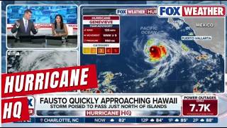 Hurricane Genevieve Weakens To Category 3 Storm As It Continues Churning In The Eastern Pacific
