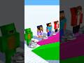 HELP JJ To POWER UP - MAIZEN Funny Animation #shorts #minecraft