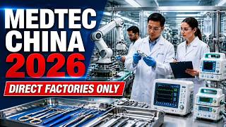 MedTec China 2026:Direct Manufacturers & Factories Only – Real Medical Device Producers (No Traders)