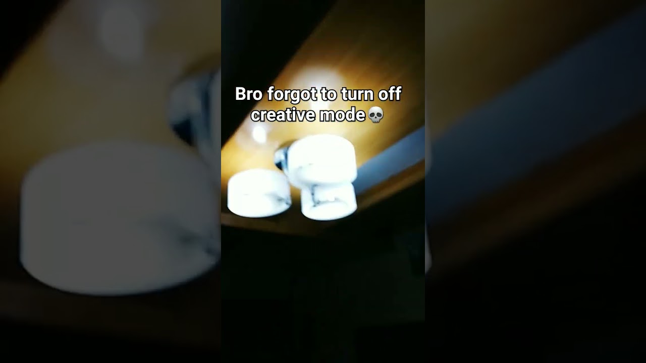 Bro forgot to turnnoff creative mode💀