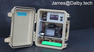 Camera Trap Prototype Demo 2: Enclosure + Electronics + Sony A7 iii