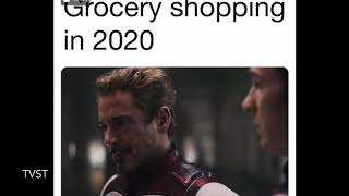 Grocery Shopping In 2020- Avengers Endgame Scene