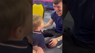 Child Acts Protective Towards Mother Against Boyfriend's Touch