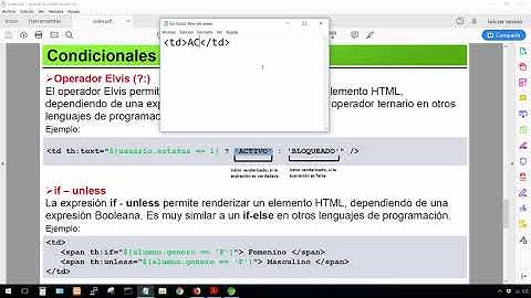 Curso Spring Boot & Spring MVC - 21.Condicionales en Thymeleaf - Explicación.