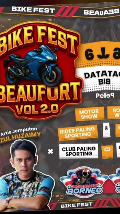 Bike Fest Beaufort On Meluncur🚀 #beaufort  #shortvideo #bikefest
