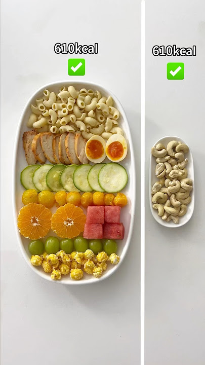 🤯Choice is important when weight loss. #calories #caloriedeficit #weightloss #diet