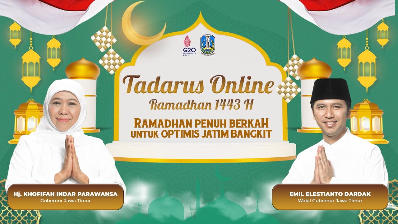 TADARUS ONLINE RAMADHAN 1443 H PEMPROV. JATIM HARI KE -8