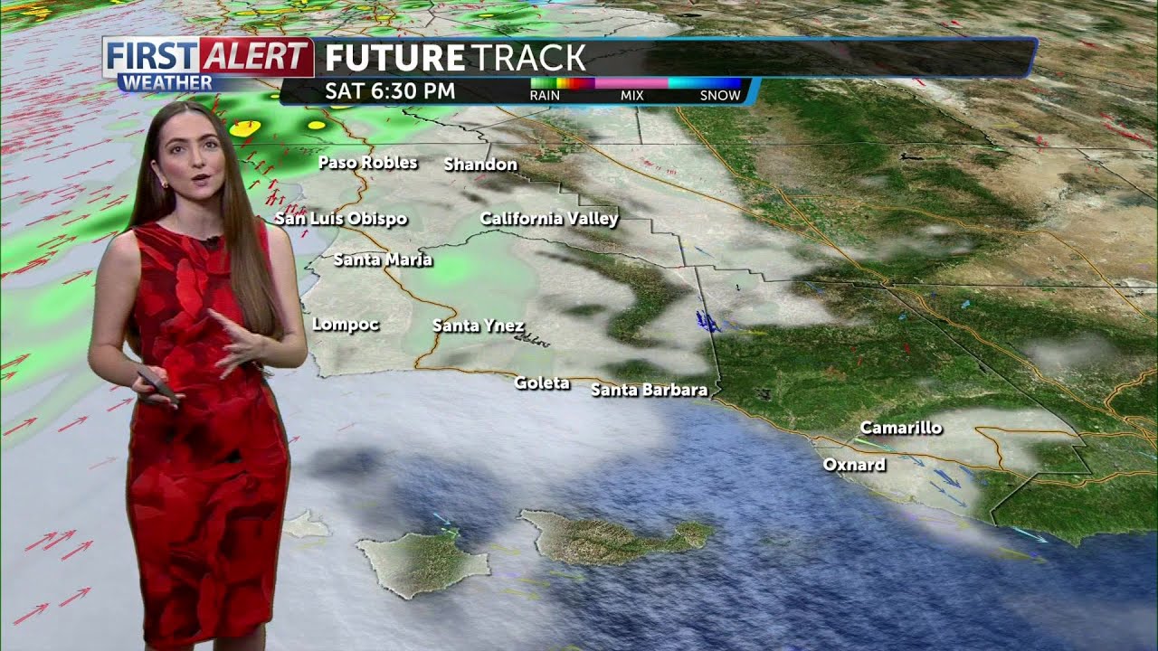 Light rain Saturday night into Sunday - YouTube