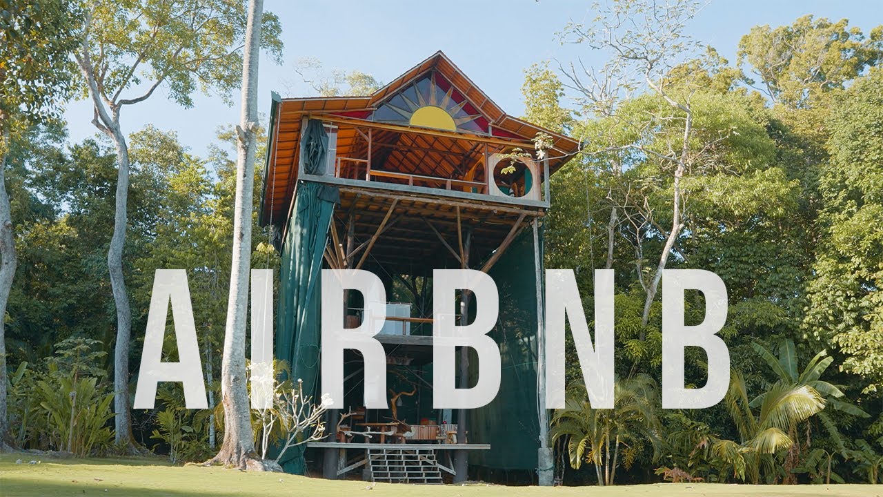 3 STORY Treehouse Airbnb - 4K