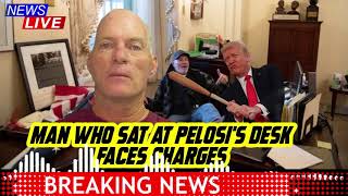 🔴 Man who sat at Pelosi's desk faces charges; FBI probes officer's death.