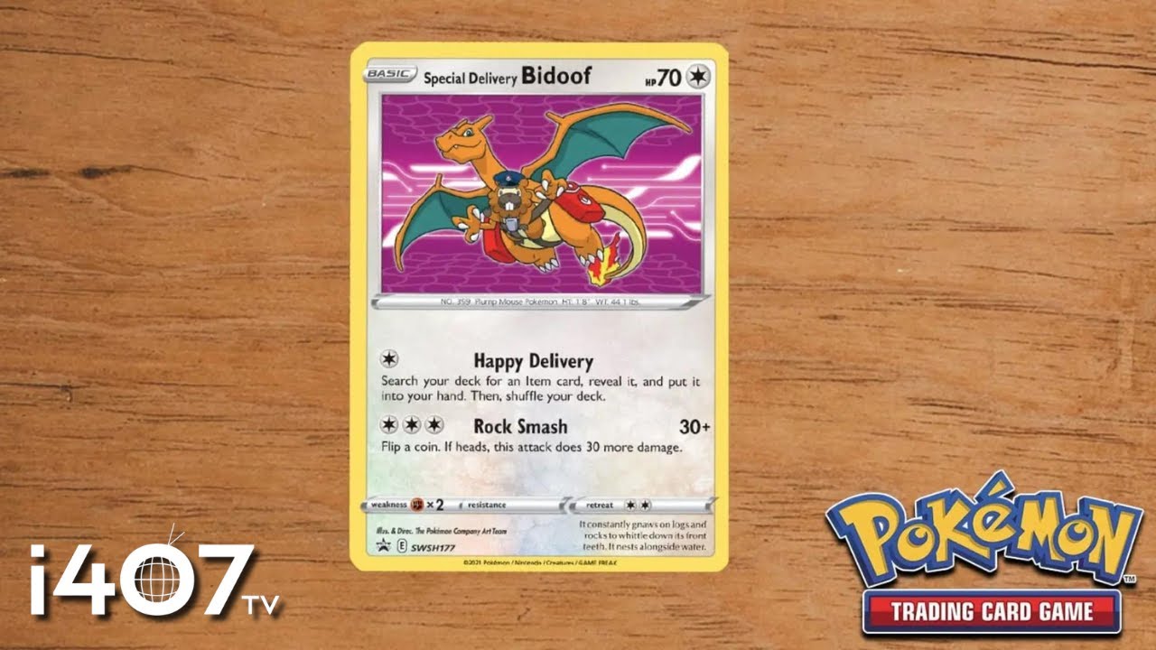 How to Get a FREE Special Delivery Bidoof Card