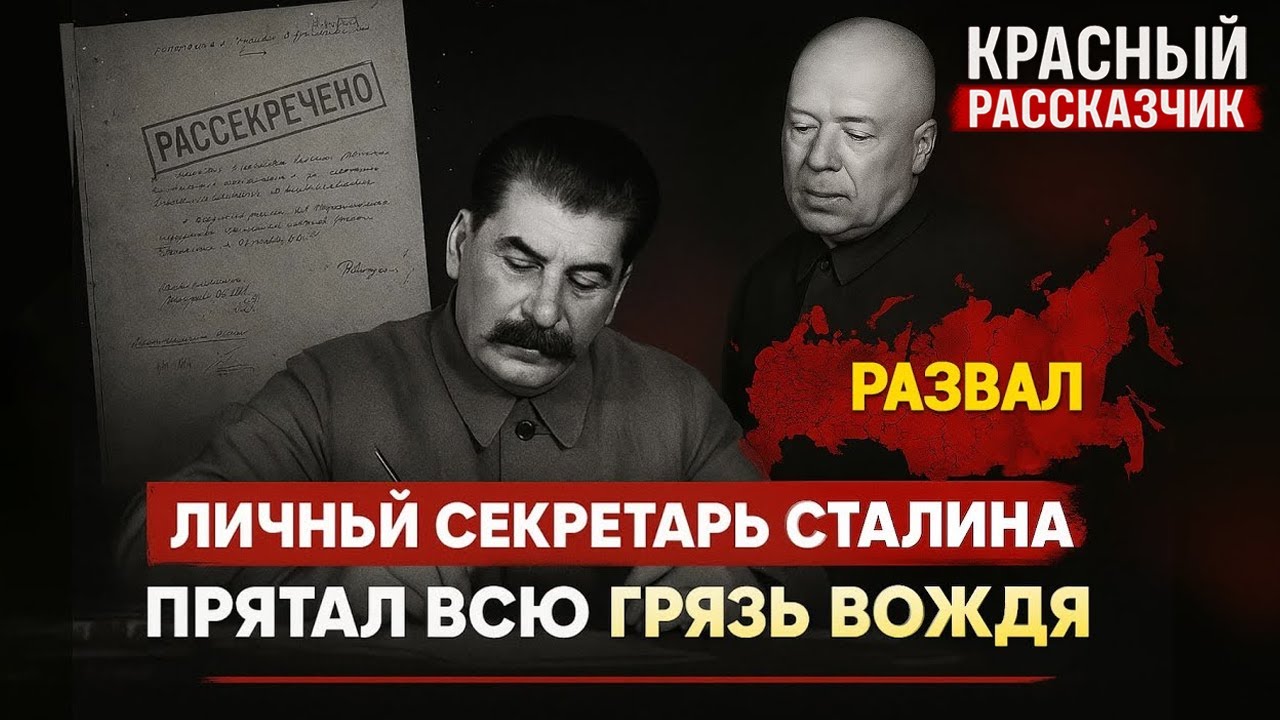 СЕКРЕТАРЬ СТАЛИНА — молчал 40 ЛЕТ. Что писалось в его личных бумагах
