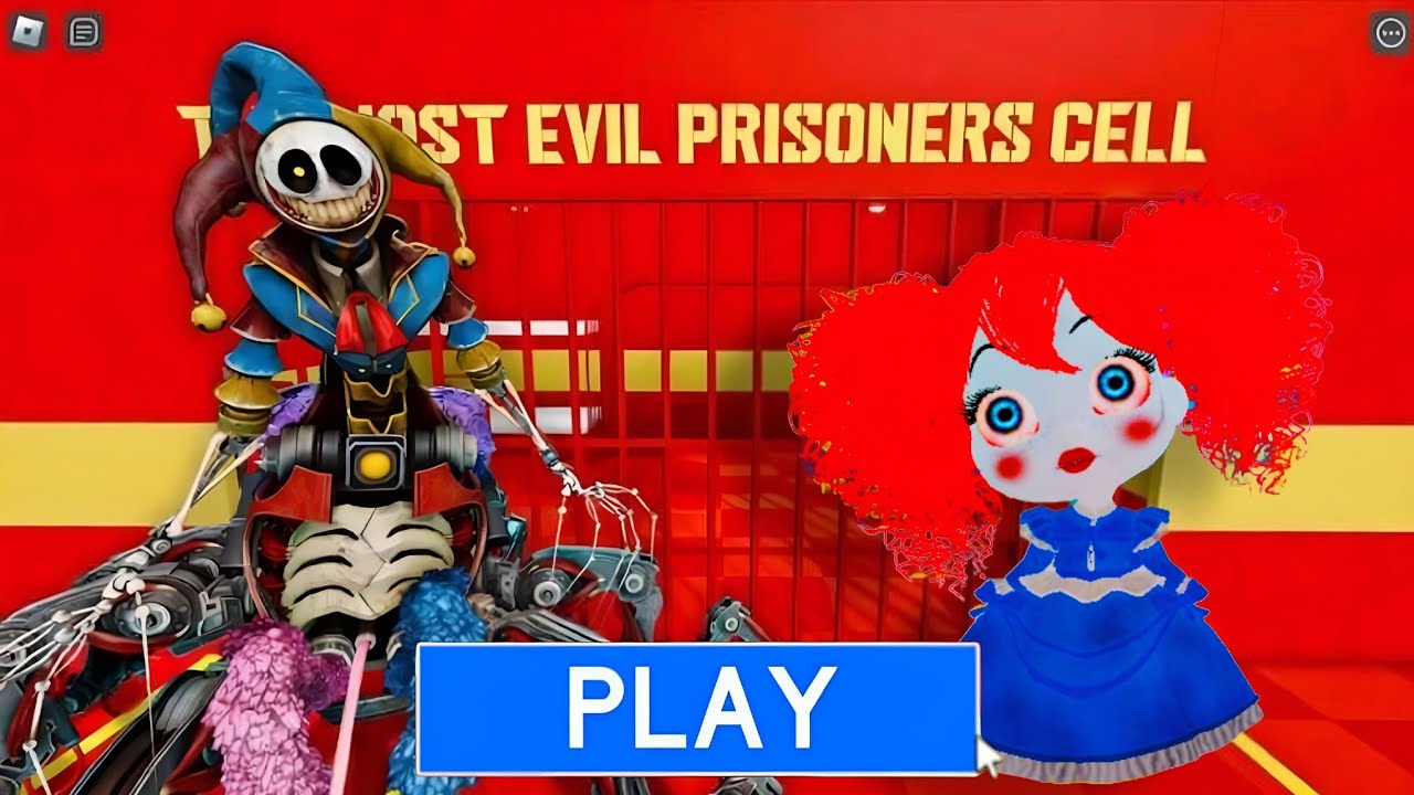 PROTOTYPE 1006 PRISON RUN! (OBBY) - Poppy Escapes Poppy Playtime Chapter 5! | Goat Gaming