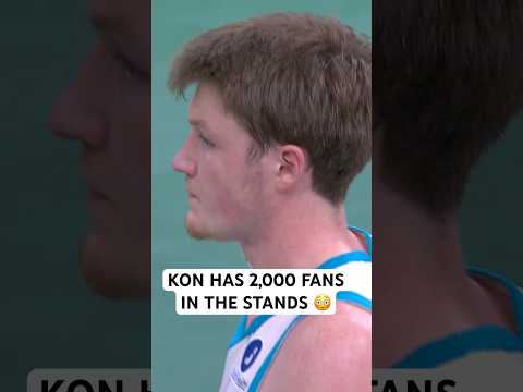 Kon Knueppel’s mom got interviewed mid game about how many people he invited 😂