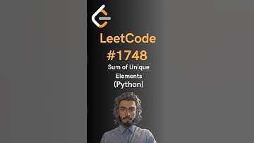 LeetCode#1748 Sum of Unique Elements - Python
