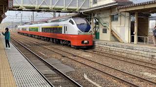 奥羽本線　特急つがる1号　青森行　2041M 大館駅発車　E751系
