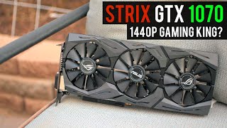 ASUS ROG Strix GTX 1070 OC Review & Benchmarks | BEST GRAPHICS CARD FOR  1440p GAMING?