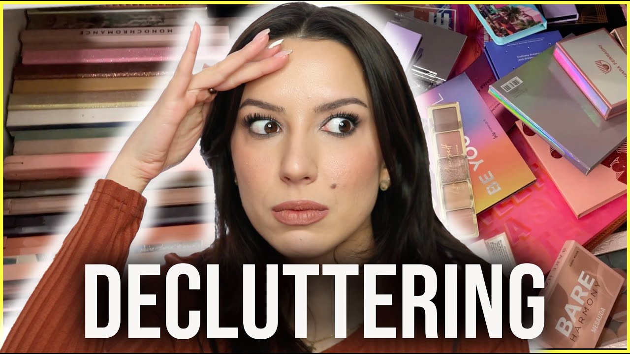 SOMMERSA DALLE PALETTE OCCHI😰 DECLUTTERING ITA 2023