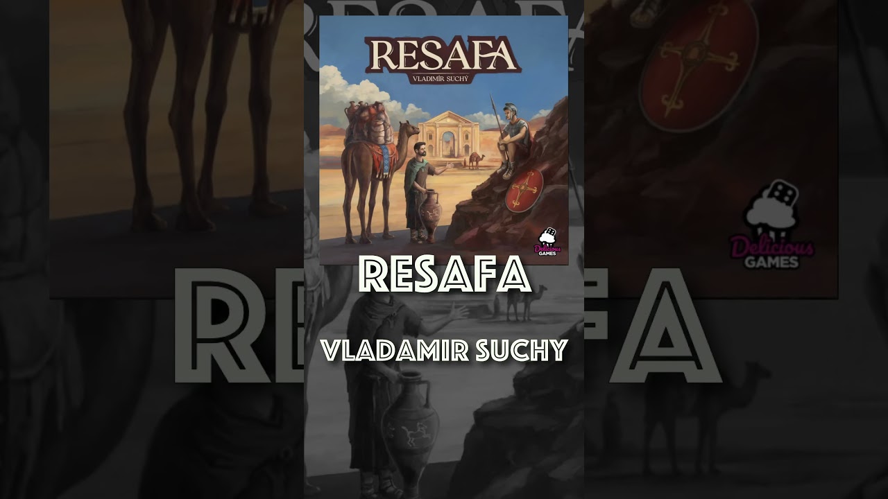 25 Days until Essen Spiel '24 - Resafa #resafa #deliciousgames #spiel #essen @SPIELMesse