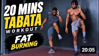 20 MIN TABATA HIIT WORKOUT | Fat Burning | Easy & Effective