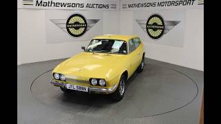 1975 RELIANT SCIMITAR GTE E ODVE | Mathewsons Classic Cars | Auction: 29, 30, & 31 July 2026