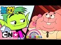 Удивительный мир Гамбола + Юные титаны, вперед! | доставка пиццы | Cartoon Network