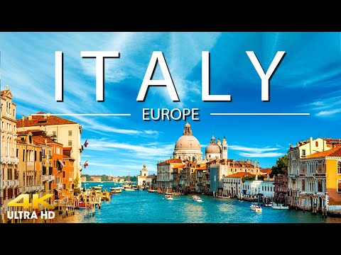 FLYING OVER ITALY (4K UHD) – Relaxing Piano Music Along With Beautiful Nature Videos 4K