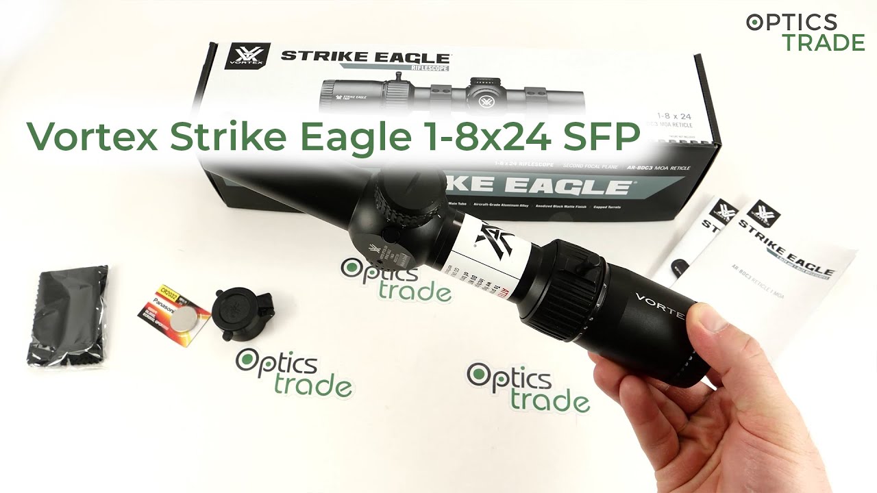 NEW 2020 Vortex Strike Eagle 1-8x24 SFP riflescope review | Optics Trade Reviews