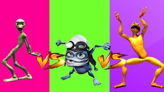 DANCE CHALLENGE Patilan🦘 vs Crazy Frogs 🐸 vs Tu Cosita👽