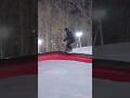 Kid's buttery smooth snowboarding
