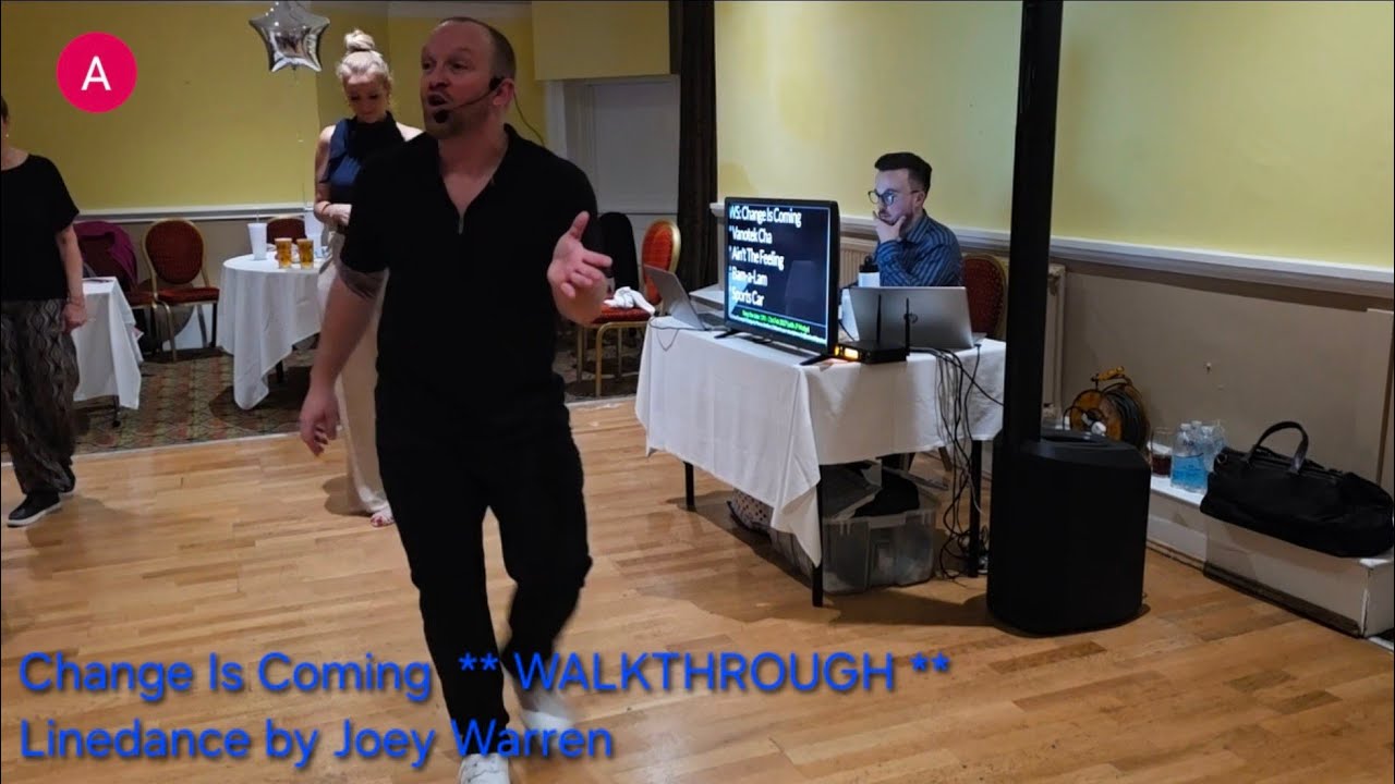 Change Is Coming WALKTHROUGH - Linedance by Joey Warren @TipsyToad2026