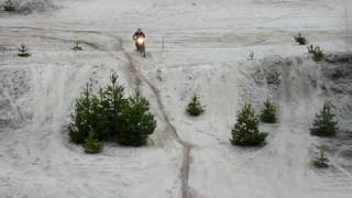 Ktm 520 Exc Auffahrt In Der Grube