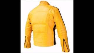 Kill Bill Movie Men Biker Celebrities Leather Jacket