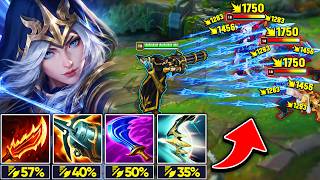 Ashe but I trade my Bow for a MACHINE GUN and melt your whole team