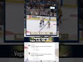 Nobody Expected Vegas To Do THIS 😱🏒 #icehockey #sports #vegasgoldenknights #nhl #hockey #shotrs
