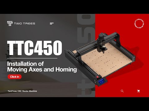 Demonstration TTC450 with Moving Axes and Homing - YouTube