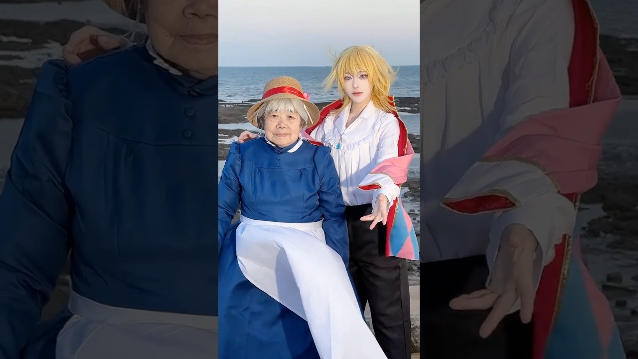 Howl's Moving Castle #anime #game #fyp #wizardhowl #sophiehatter #cos #cosplay #cosplayer #girl