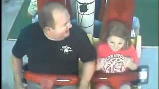 Baba korku, kızı ise sevinç çığlıkları attı