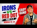 Iron Sights or Red Dot? We Tested Both